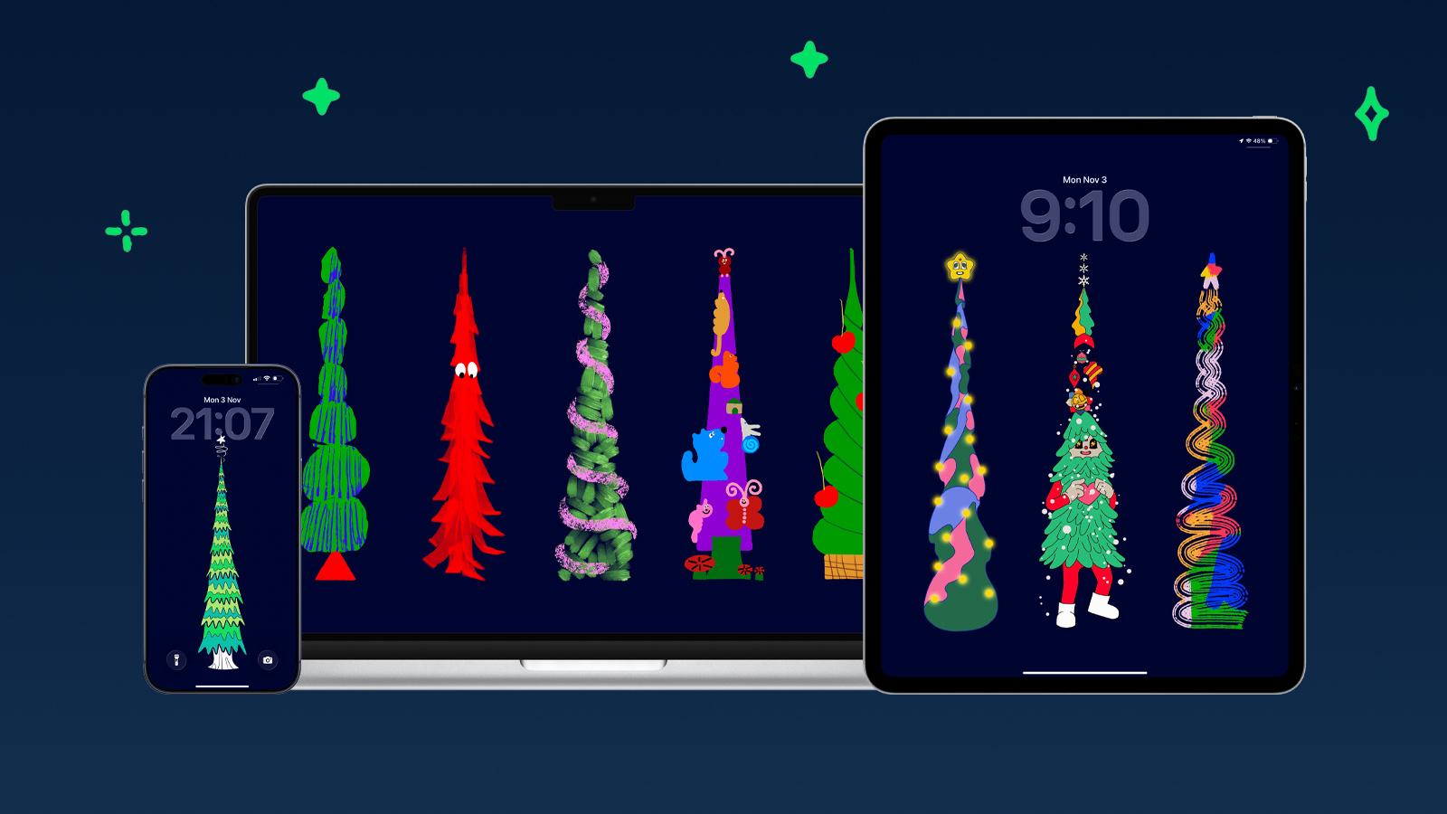 Apple’s “Your Tree at Battersea” Wallpapers