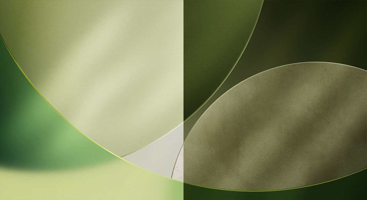 Official iOS 26 CarPlay Wallpapers Green