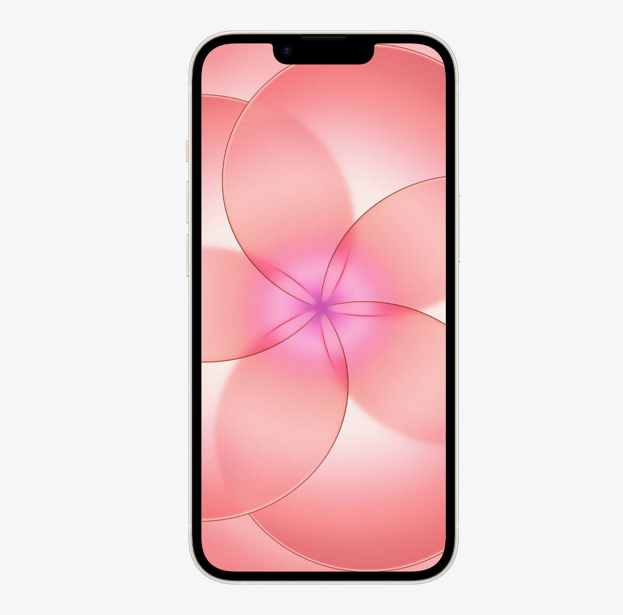 Official iPhone 17e Wallpaper Soft Pink