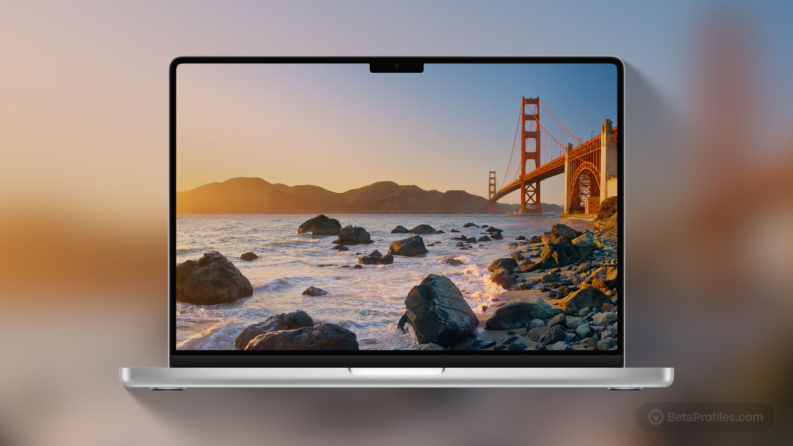 macOS Golden Gate Sunset and Night Wallpapers